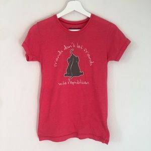 UO “Friends Don’t Let Friends Vote Republican” Tee